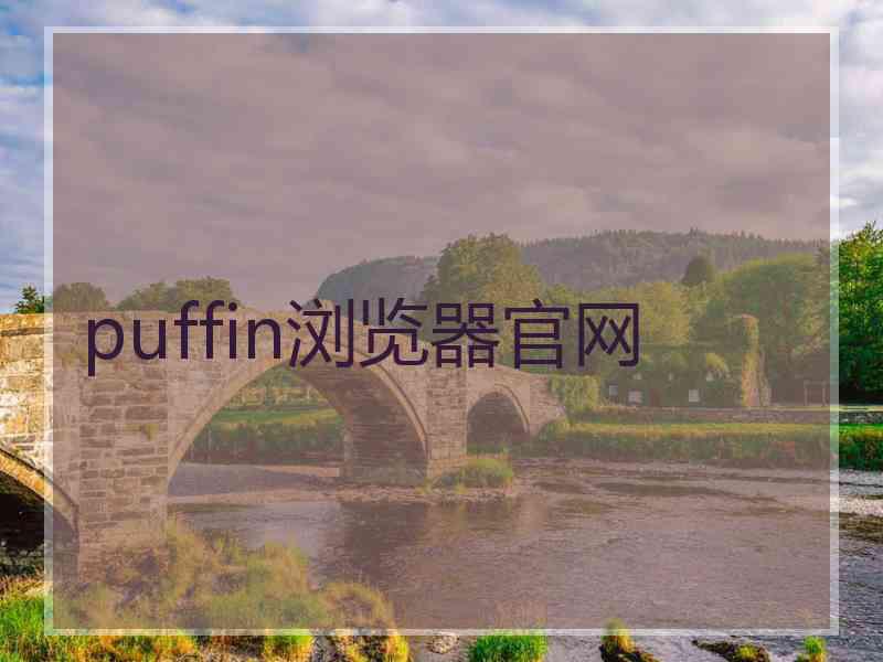 puffin浏览器官网